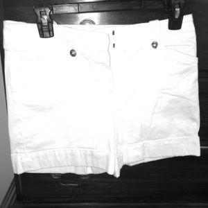 White House Black Market White Shorts